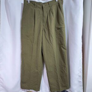 Royal Robbins Men's Nylon Travel/Hiking Pants Olive Green Size 32 x 27